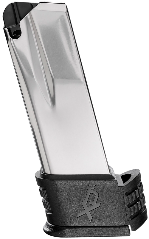 Springfield XD-M Elite Compact 10mm 15rd Extended Magazine, Stainless Steel - XDME50153