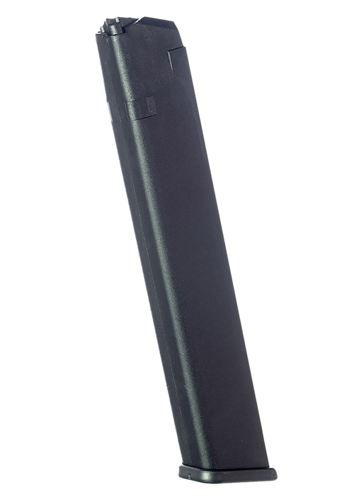 ProMag Glock 17/19/26 9mm 32rd Handgun Magazine, Black Polymer - GLKA8B