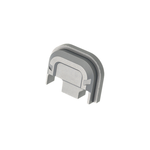 Tyrant CNC Slide Cover Plate Chevron Design Glock Gen1-4, Grey - TDG14SPGREY