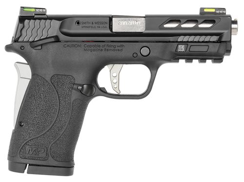 Smith & Wesson M&P Shield EZ Performance Center .380 ACP 3.8" 8+1 Semi-Auto Pistol, Black Armornite - 12718