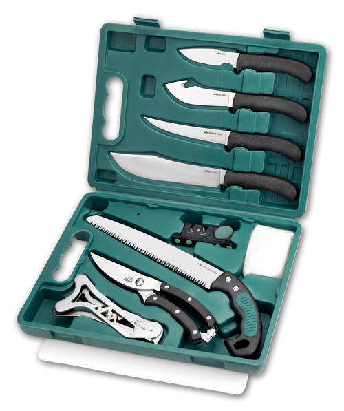 Outdoor Edge Game Pro Game Processor Kit 11 Piece Combo with Carry Case - GP11