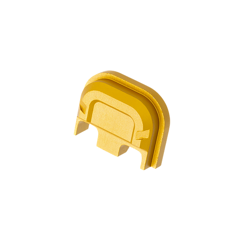 Tyrant CNC Slide Cover Plate Chevron Design Glock Gen5, Gold - TDG5SPGLD