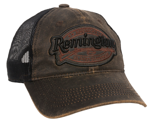 Outdoor Cap Remington Cap Cotton Black/Brown Unstructured - RM17A