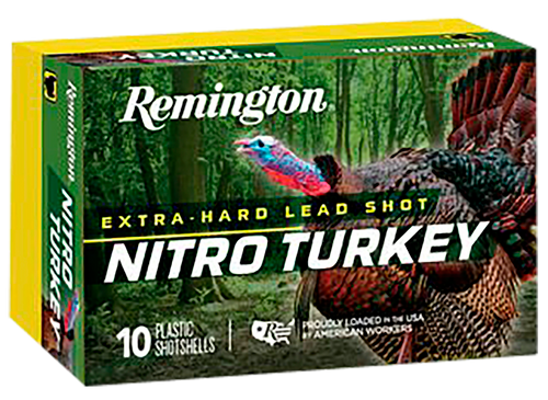Remington Nitro Turkey Plastic 12 Gauge 2.75" 1.5 oz #5 Shot 10 Round Box - 26688