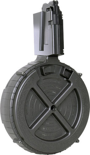 Blue Line Solutions Mauser M-15 .22 LR 110rd Rotary Drum Magazine, Black - BLG 4150104