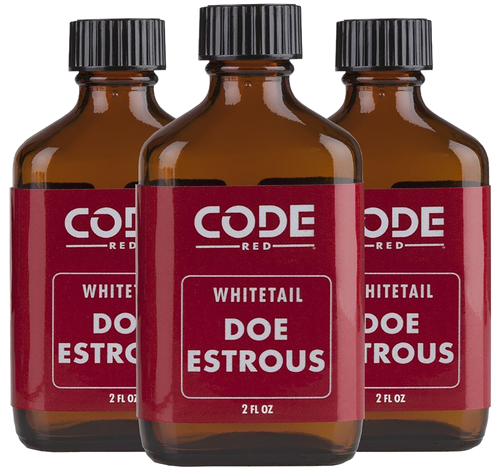 Code Blue Code Red Doe Estrous Deer Lure 2 fl oz 3 Pack - OA1325