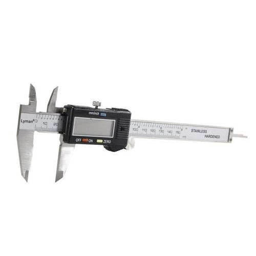 Lyman Electronic Caliper Stainless Steel 6" - LYM 7832218