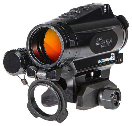 Sig Sauer Romeo4XT-Pro 1x20mm 2 MOA Ballistic Circle Dot Red Dot Sight, Black - SOR44001