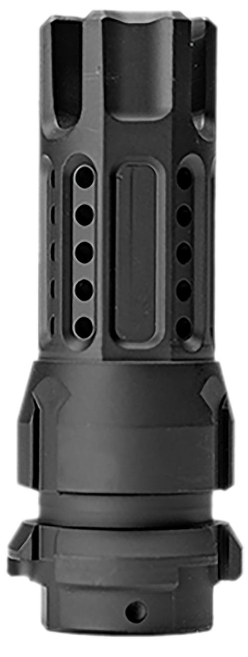 Cobalt Kinetics KeyMo Muzzle Device 5.56x45mm NATO, Black Nitride Steel 1/2"x28 - CKRCBKM556