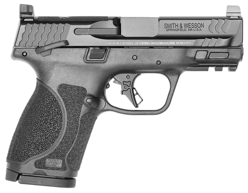 Smith & Wesson M&P M2.0 Compact 9mm 3.6" 15+1 Pistol, Black Armornite - 13570