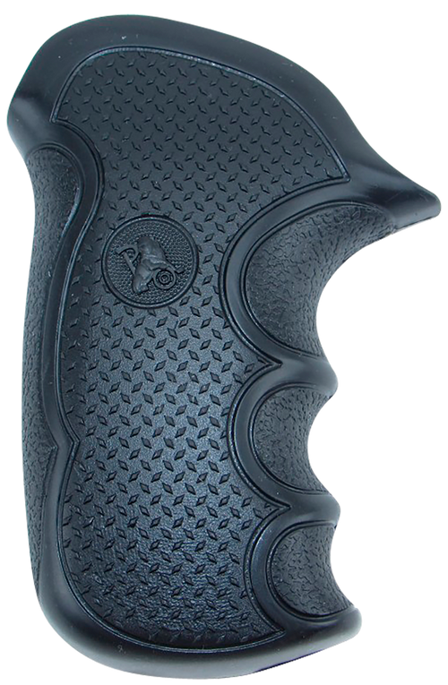 Pachmayr Diamond Pro Grip for Taurus Compact Public Defender Polymer Frame, Black - 02475