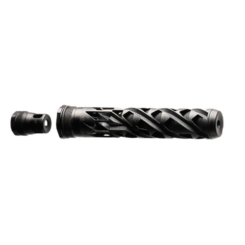 Dead Air Armament RXD22Ti Suppressor, Black - RXD22TiBLK