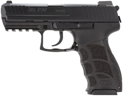 Heckler & Koch P30 V3 9mm 3.85" 10+1 Pistol, Black Matte - 81001088