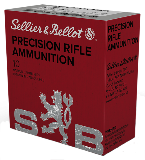 Sellier & Bellot .338 Lapua Mag 300gr HPBT Ammo 10rd Box - SB338LMB