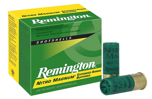Remington Nitro Magnum Plastic 12 Gauge 3" 1 5/8oz #6 Shot 25 Round Box - 20376