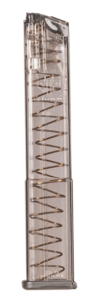 Elite Tactical Systems Group Glock 17/19/26 9mm 32rd Handgun Magazine, Carbon Smoke - SMK-GLK-18G2