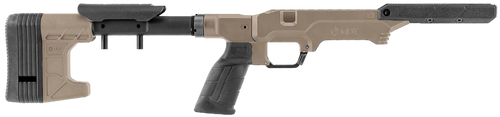 MDT The Worker LSS Gen3 Rifle Chassis, Flat Dark Earth - Savage 110 Short Action - 114644FDE