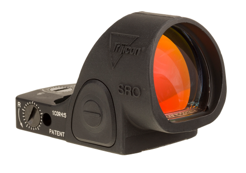 Trijicon SRO 1x 1 MOA Red Dot Sight, Matte Black - 2500001