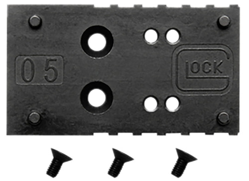 Glock MOS Adapter Plate 05 Set, Black - 74012