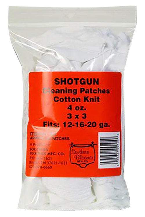 Southern Bloomer Shotgun Cleaning Patches 3" x 3" 85/Pack - 104
