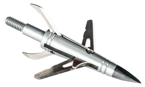 NAP Spitfire Doublecross Mechanical Broadhead, Silver/Black - NAP60086