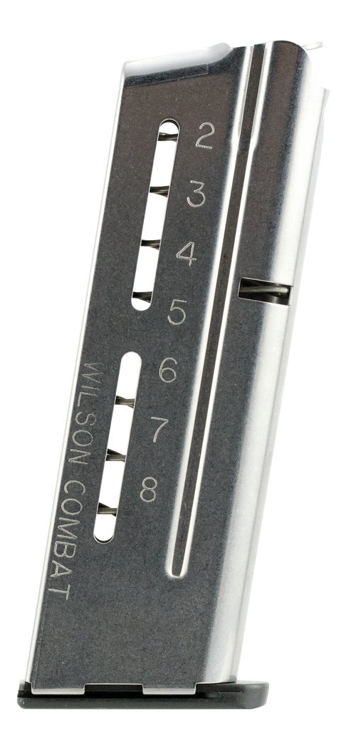 Wilson Combat ETM 9mm 8rd Handgun Magazine, Stainless Steel - 5009C8