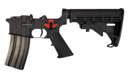 Franklin Armory BFSIII M4 Built Lower Receiver, Black Hardcoat Anodize - 0020024BLK