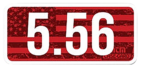 MTM Case-Gard Ammo Caliber Labels 5.56 Red 8-Pack - CL556