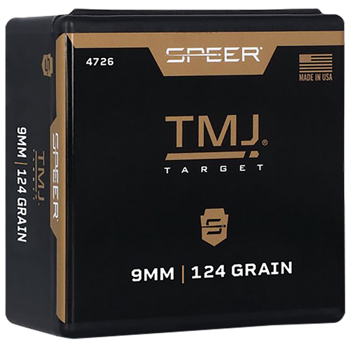 Speer TMJ Value Pack 9mm 124gr Total Metal Jacket Bullets - 4726