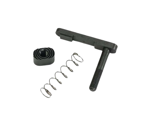 White Label Armory AR15 Magazine Catch Kit, Black Steel - WLA-LOW-1010-01