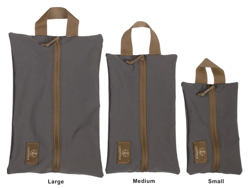 Leupold Pro Gear Stretch Small Range Bag, Gray/Tan - 182657