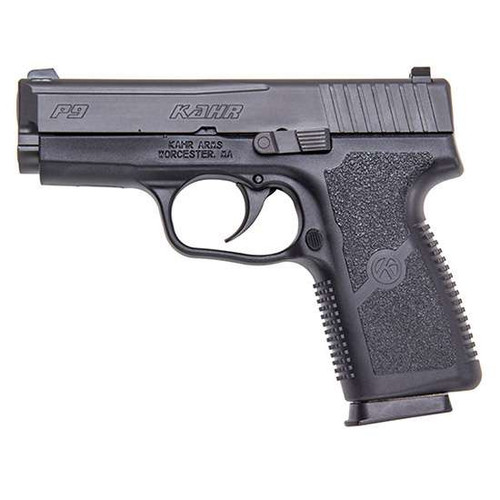 Kahr P9 9mm 3.6" 8rd Pistol, Stainless/Black - KP90G94N