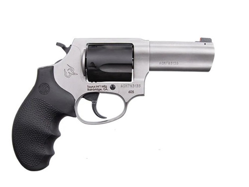 Taurus 605 Defender 357 Magnum 3" 5rd Revolver, Blued/Stainless - 2-60535NS