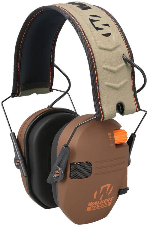 Walker's Razor Slim Electronic Muff, Wetlands Camo - GWPRSEMLEB