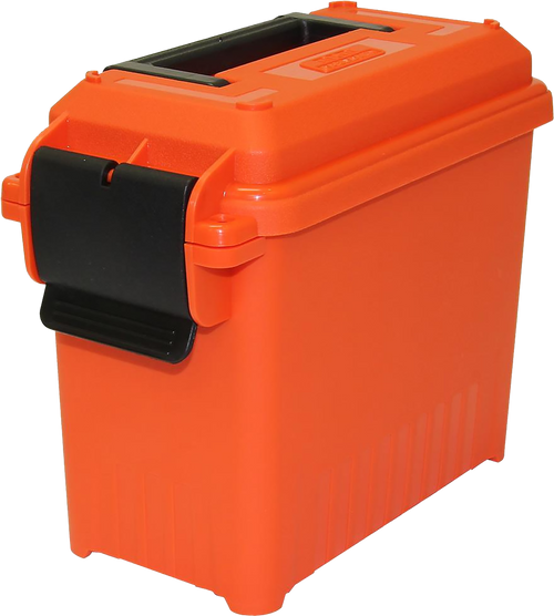 MTM Case-Gard Polypropylene 30 Caliber Tall Ammo Can Orange - AC30T35