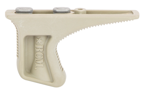 Bravo Company BCMGunfighter Kinesthetic Angled Grip, KeyMod, Flat Dark Earth - BCM-KAG-KM-FDE