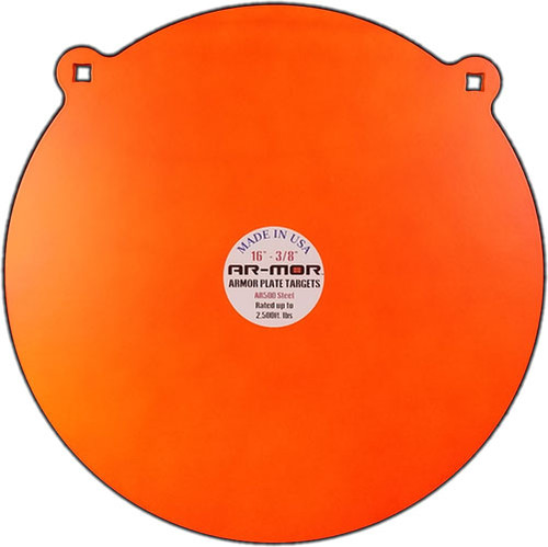 Ar-mor 16" AR500 Steel Gong Target, Orange - 16TGT375