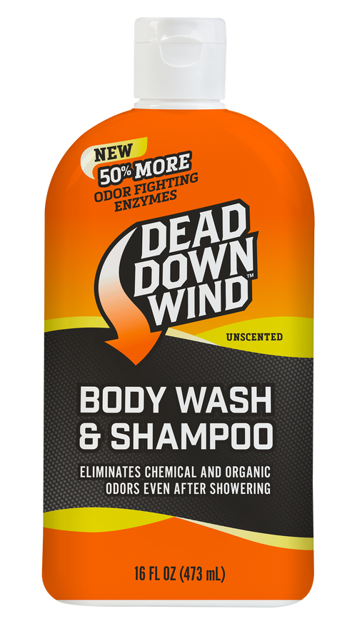 Dead Down Wind Shampoo/Body Wash Odor Eliminator Unscented - 121618