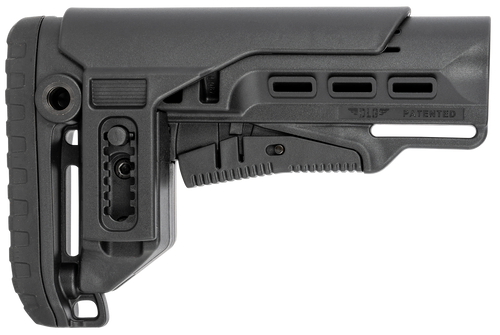 NcSTAR Tactical PCP52 Mil-Spec Stock with Adjustable Cheekpiece, Black - VG087052