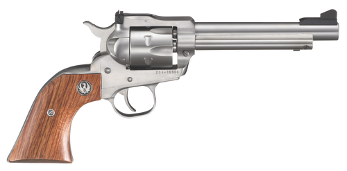 Ruger Single-Six Convertible .22 LR/.22 WMR 5.5" 6rd Revolver, Satin Stainless - 0625