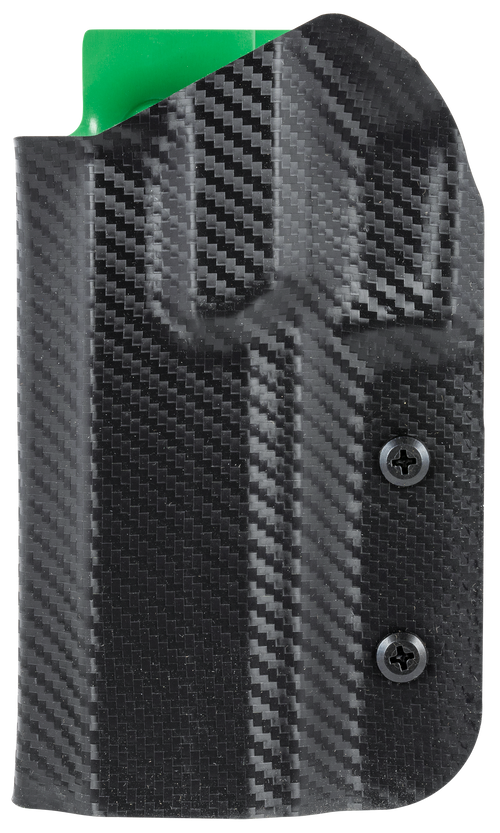 Uncle Mike's Range/Competition OWB Holster, Black/Green - 54RNC74BGL