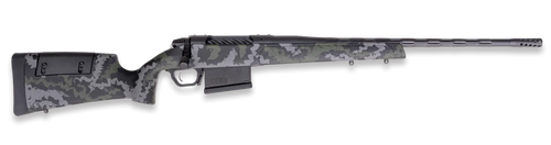 Weatherby 307 Range XP 2.0 25 Creedmoor 22" 5+1 Bolt-Action Rifle, Graphite Black Cerakote with Green/Grey Stock - 3WRX225CMR4B