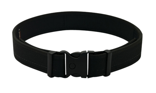 Uncle Mike's Gun Belt Matte Black Leather 38/42 - BLTUM38/42MBL