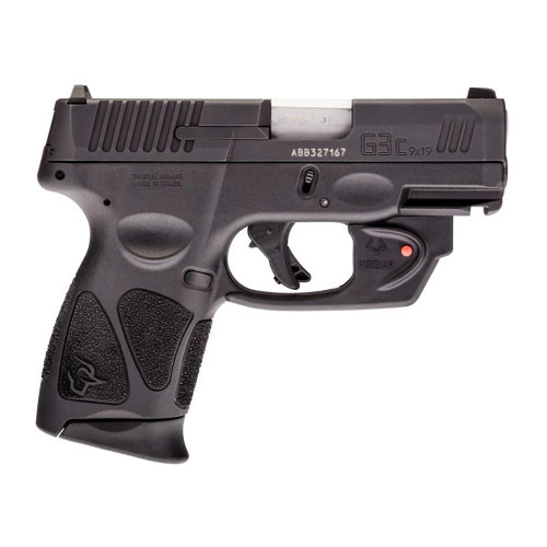 Taurus G3C 9mm 3.2" 12+1 Semi-Auto Pistol, Matte Black with Viridian Laser - 1-G3C931VL