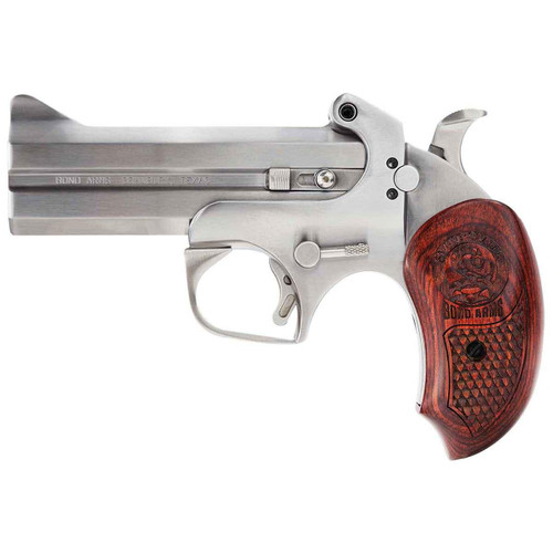 Bond Arms Snake Slayer IV .357 Magnum/.38 Special 4.25" 2rd Derringer, Stainless Steel - BASSIV357/38