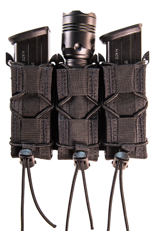 High Speed Gear TACO Mag Pouch Triple Black - 13PT13BK