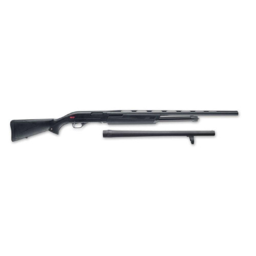 Winchester SXP Camp/Field Combo 20 Gauge 26" 5+1 Pump Action Shotgun, Black Synthetic - 512257691
