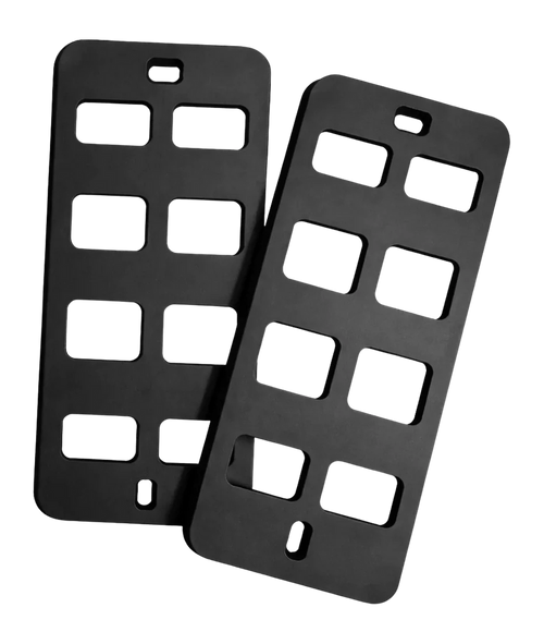 MTM Ammo Can Molle Panels for ACDC30, Black - ACDC30MP