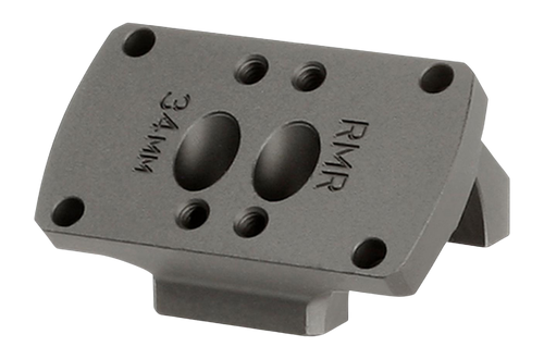 Midwest Industries MK2 34mm RMR 45 Degree Offset Red Dot Mount, Black - MI-MK2-34RMR45