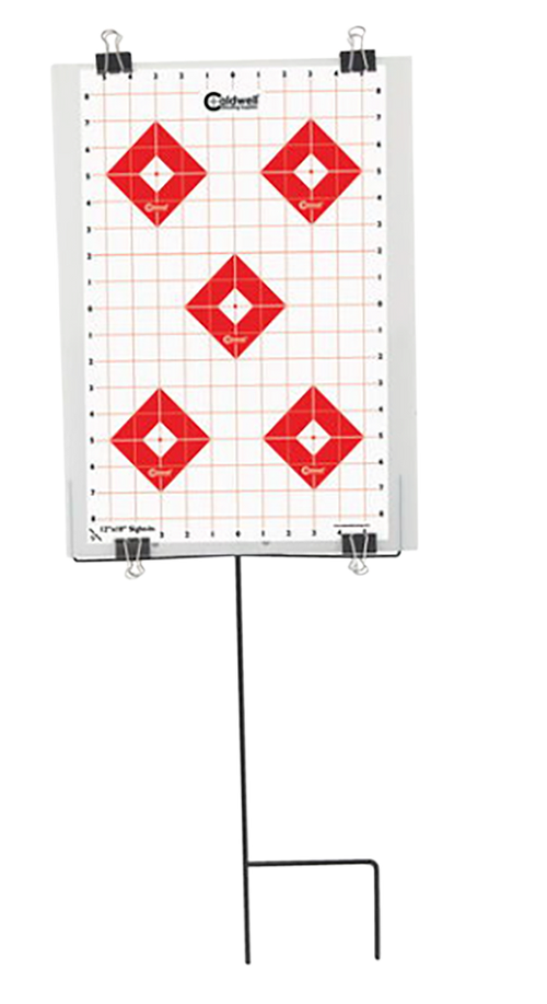 Caldwell Ultra Portable Target Stand Kit, Black/Red/White - 110005